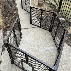  Dog Gate-large, Expandable, Outdoor/indoor 8 Panel