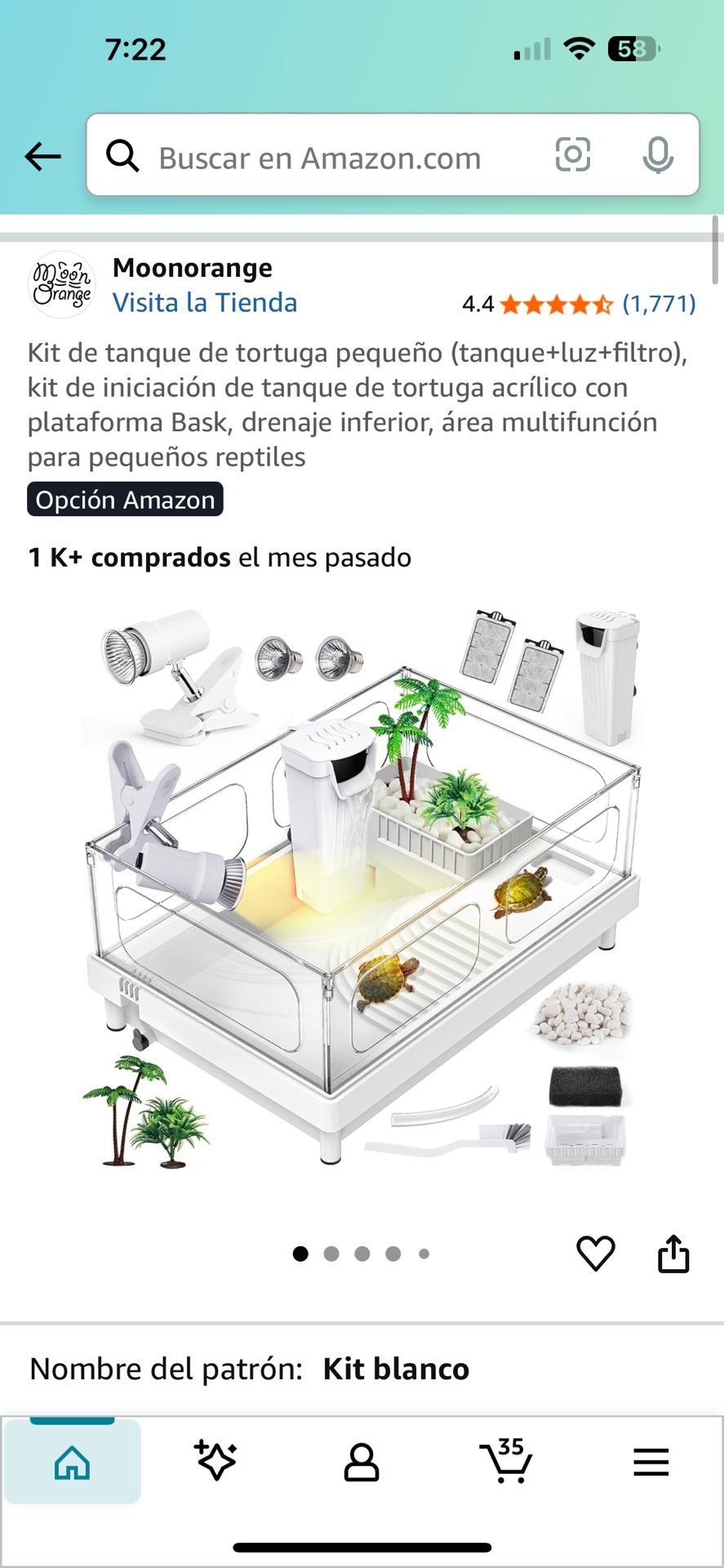 Acuaterrario Para Tortugas O Otros Animales