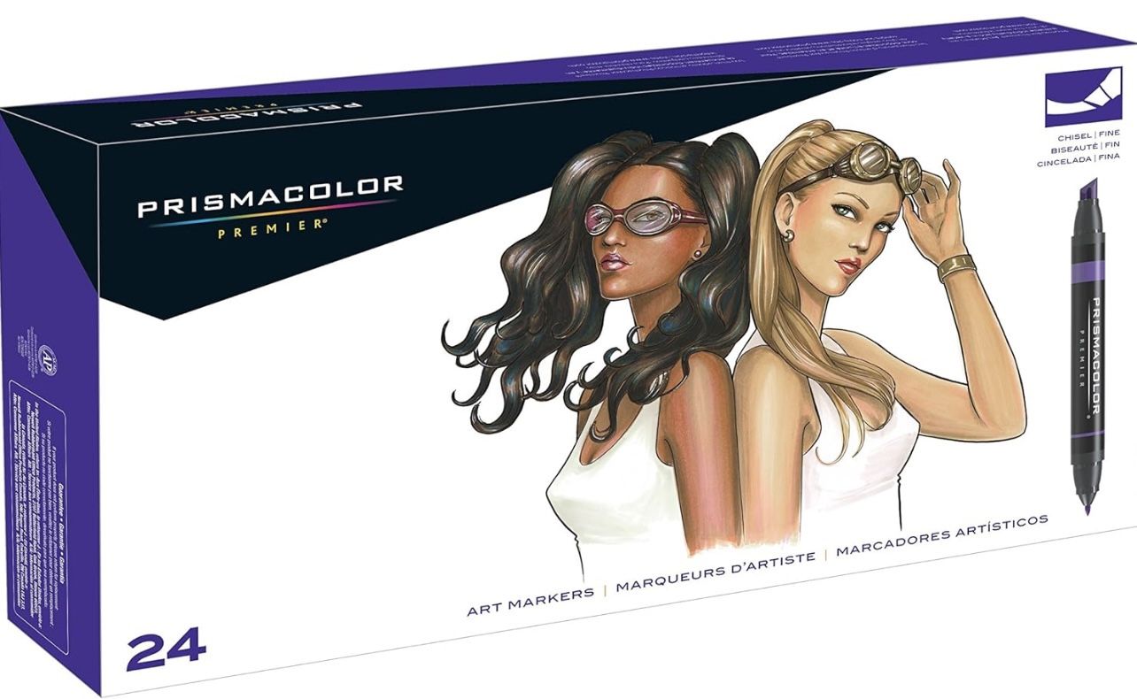 Prismacolor Premier Double-ended 24-color Portrait Set Art Markers