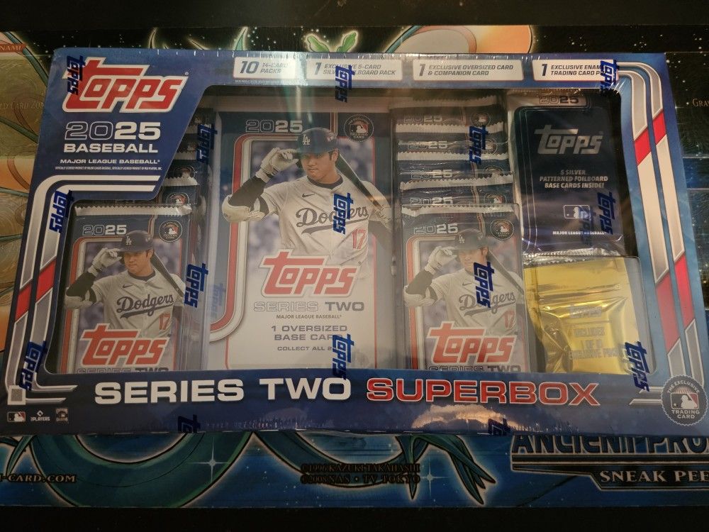 Topps 2025 MLB Series 2 Super Box 