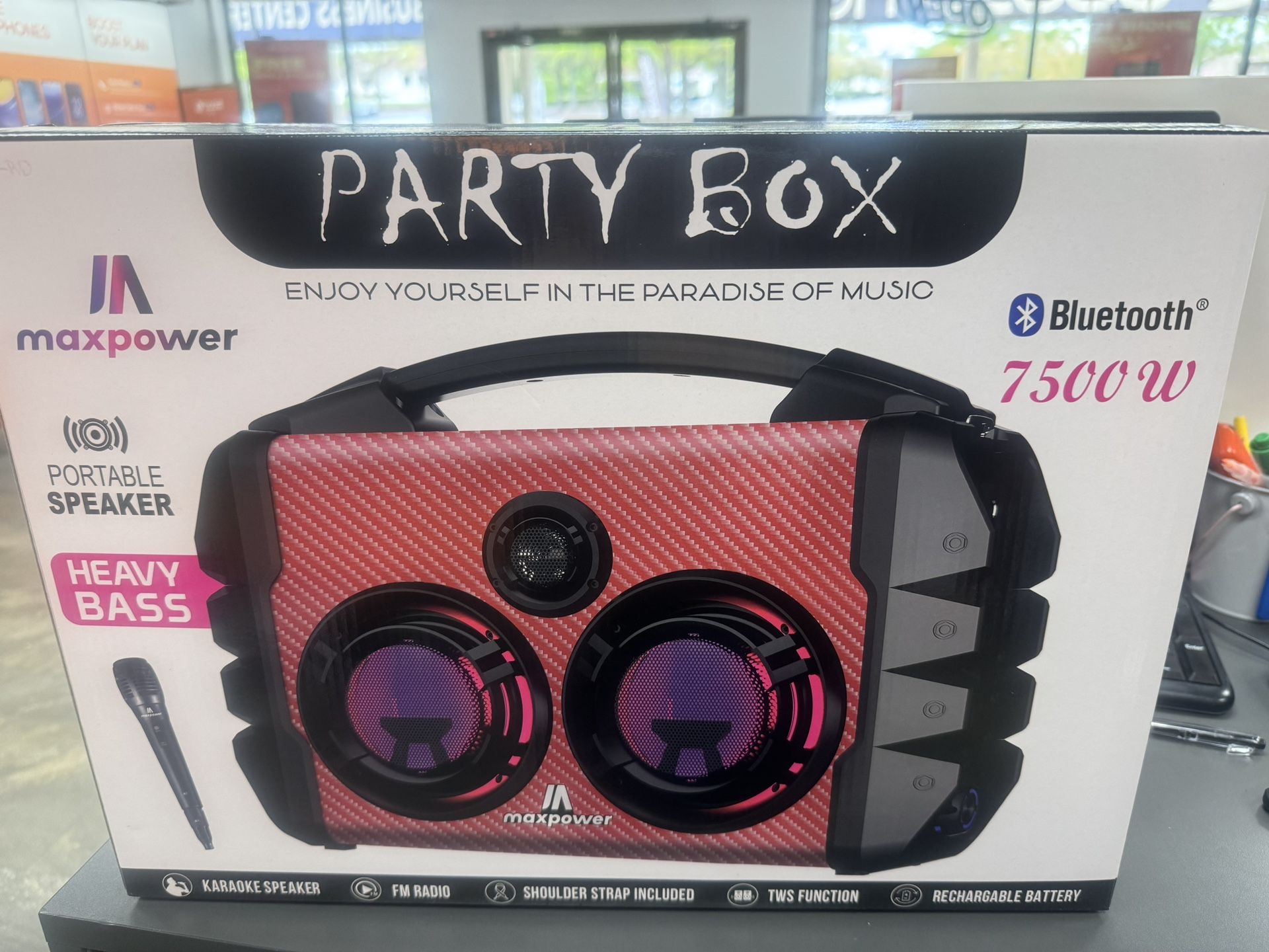 Party Box ! Portable Speaker!!!