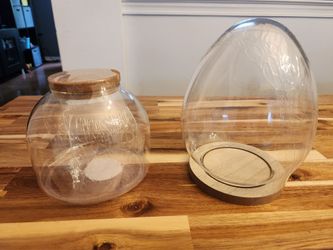 NWT Glass Terrariums