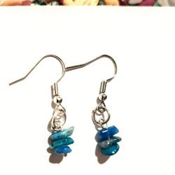 Atlas Mountain Blue Earings!