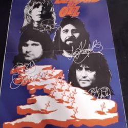 OzzY OsbournE - Blizzard of Ozz  -  POSTER - Randy Rhoads Lee Kerslake Bob Daisley  Don Airey