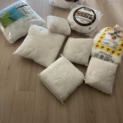 Pillow inserts and batting