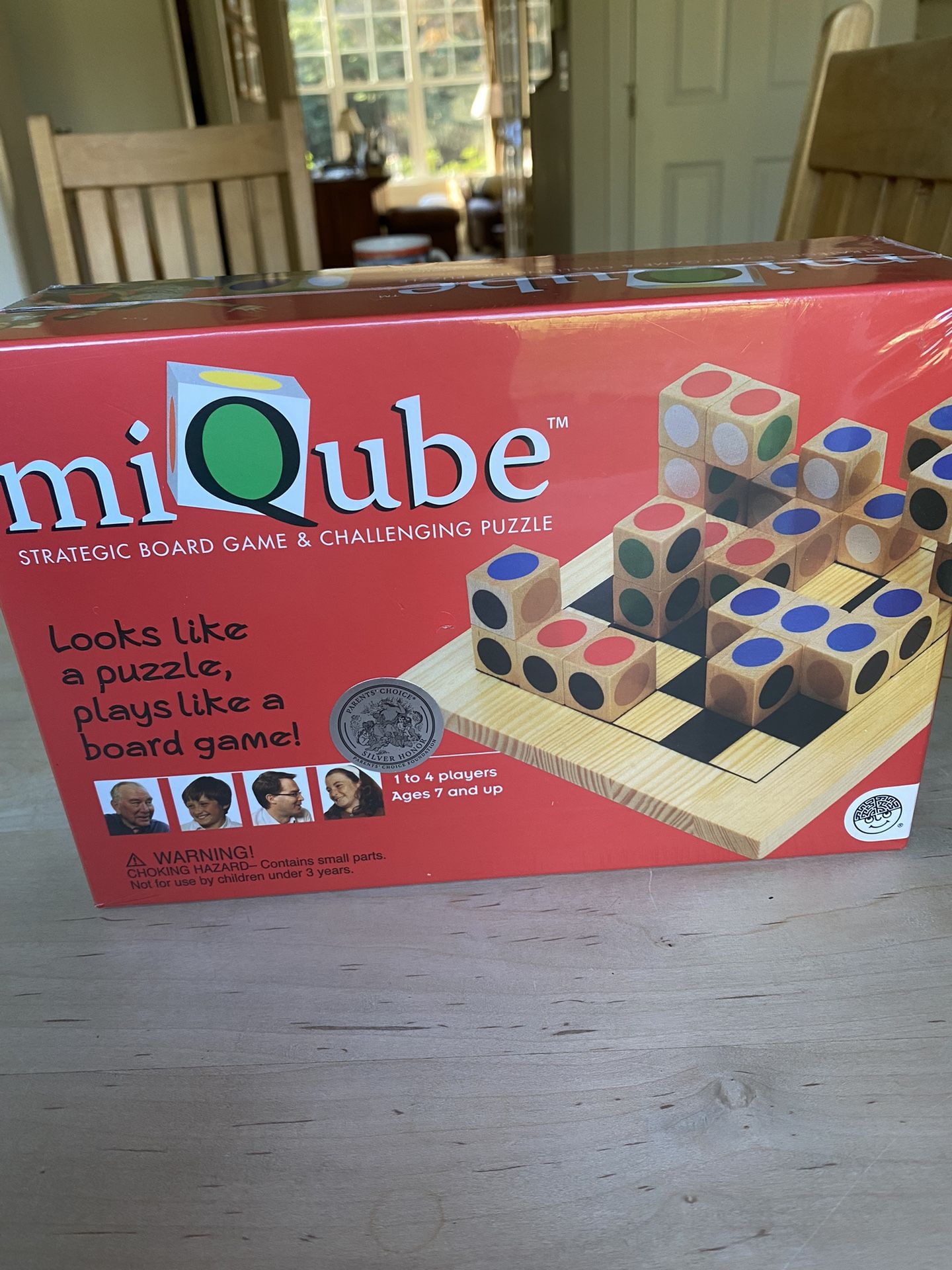 Ages 7 and up MiCube by Mindware - board game and puzzle