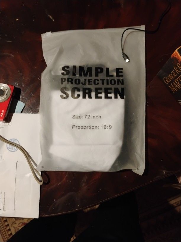 72 In Foldable Projection Screen Only $20 Originally $50