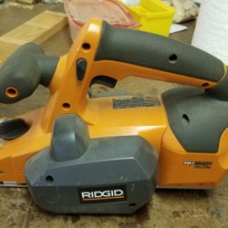 Ridgid Cordless Planer