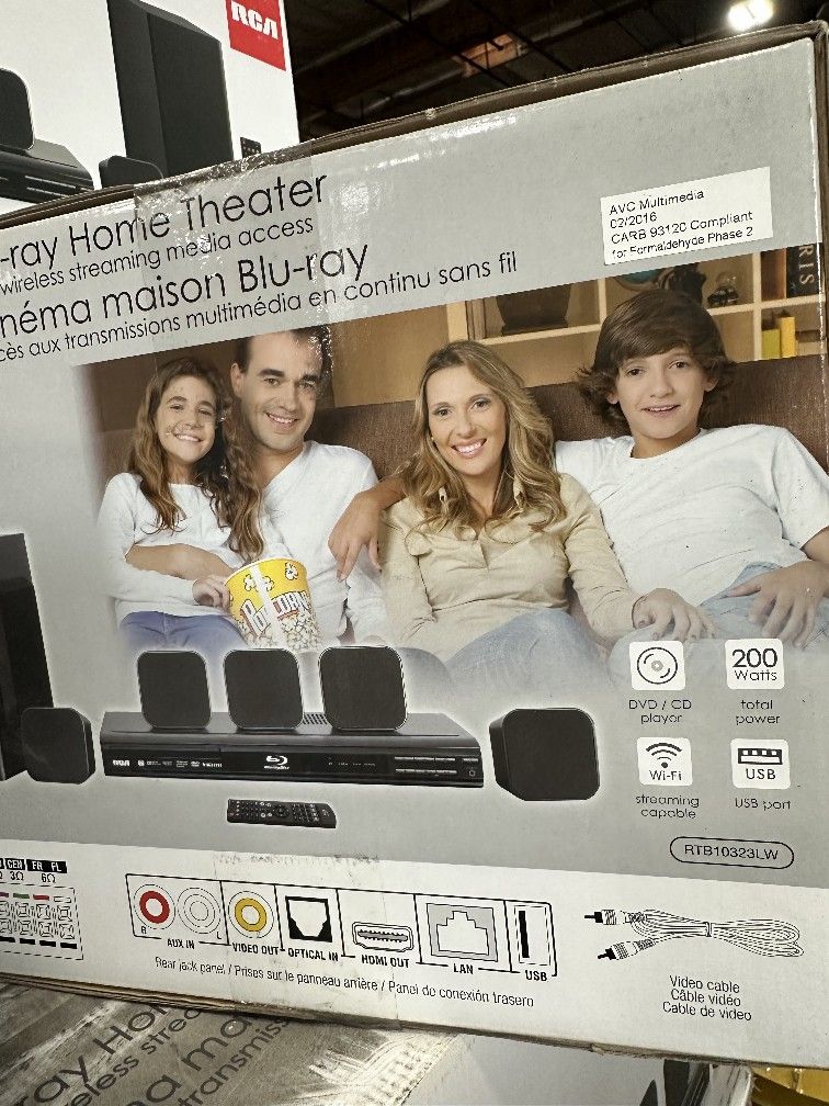 Blu-ray Surround Sound Home Theater System