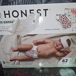 Size 3 honest diapers