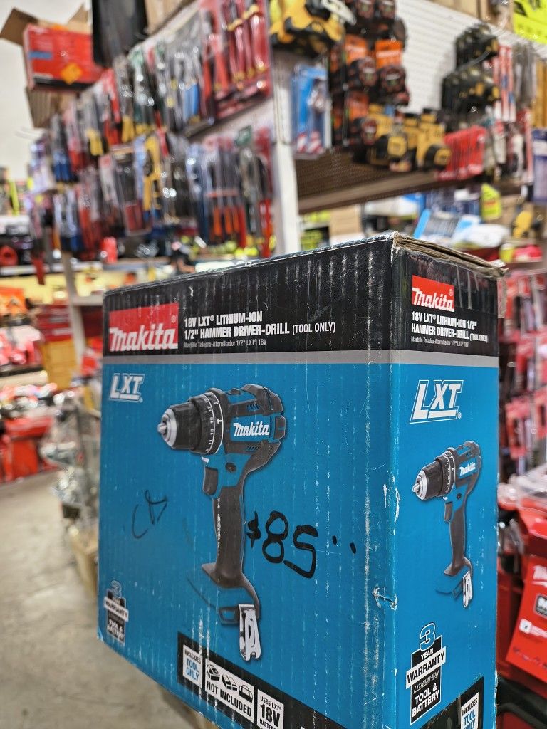 MAKITA 18V HAMMER DRILL $85