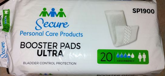 FIRM IN MERCED‼️10 PACKS OF BOOSTER ULTRA PADS 20 CT