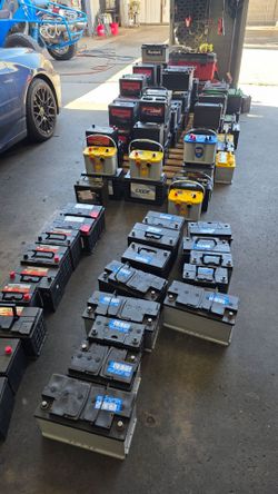 Car Battery 24f H5 34 78 65 48 49 47 H6 H7 51r 94r 86 H8 H9 Truck SUV And Car Batteries with Warranty. $60 + Core. Bateria para cualquier carro COVINA