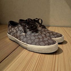 Men’s Coach SIG LTHR SNKR MAPLE SIZE 13