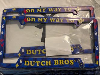 Dutch bro license plate frame (2)