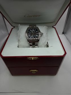 Cartier roadster stainless steel