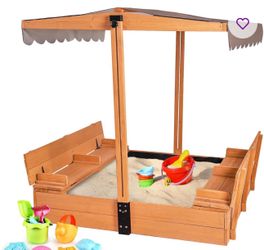 Unopened Covered Sandbox