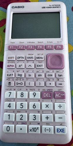 Casio Fx 9750 giii graphing calculator