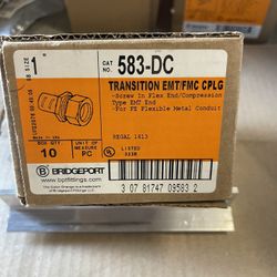 BRIDGEPORT 583-DC 1" COMBO COUPLING