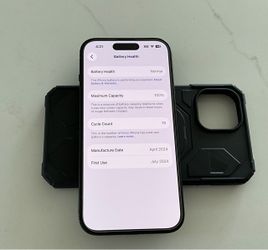 iPhone 15 - 128GB - 100% Battery 🔋 Life - Unlocked (works for all the carriers)