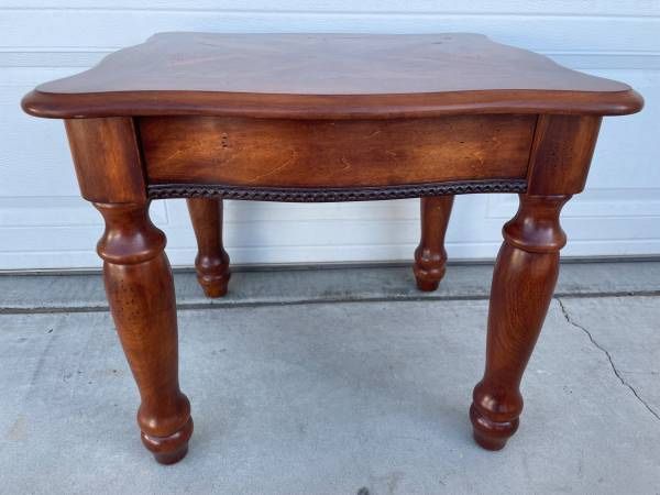Hard Wood End Table