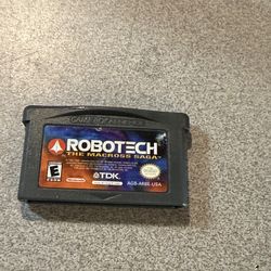Robotech: The Macross Saga Nintendo Game Boy Advance Authentic