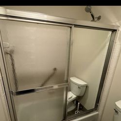 Bathroom Sliding Glass Door