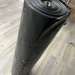Black poly sheeting