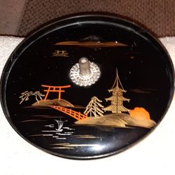 Vintage Toyo Pedastal Music Box Candy Dish