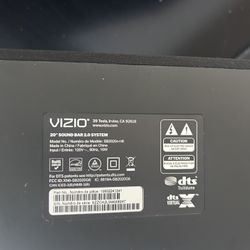 Vizio 20’’ Sound Bar W/ Remote