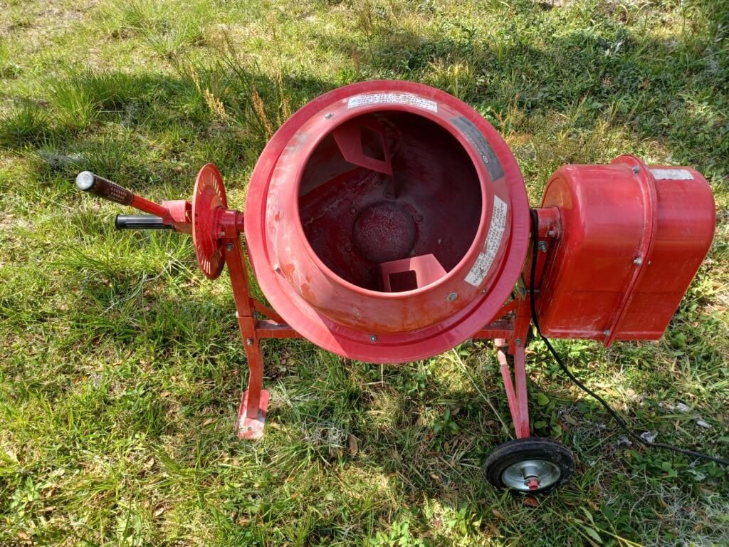 Harbor Freight Cement Mixer