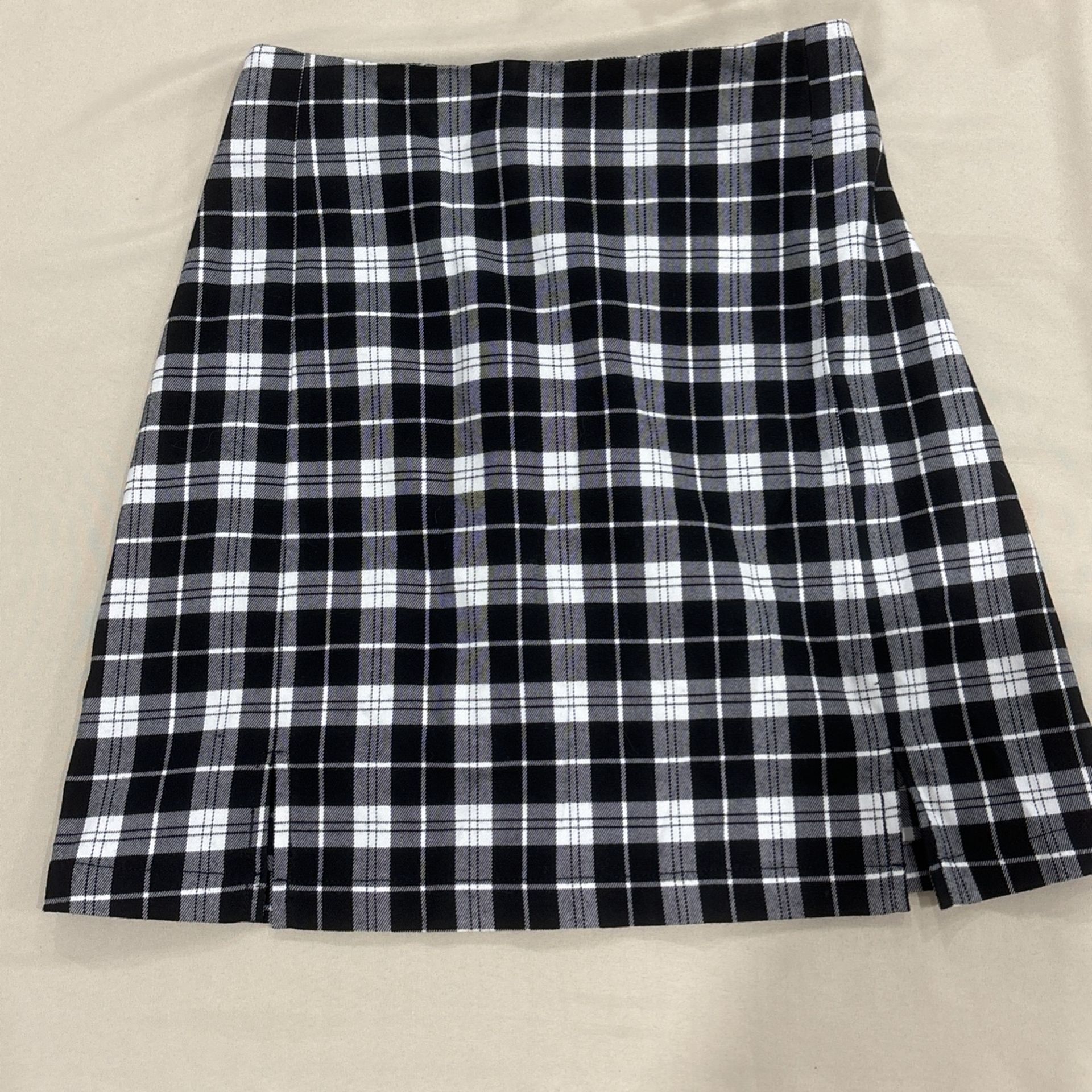 Plaid Skirt