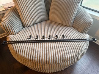 Matte Black Curtain Rods 36 to 72 in (3-6 ft) (Set of 2)