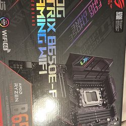 Rog strix b650e-f gaming WiFi AM5 motherboard