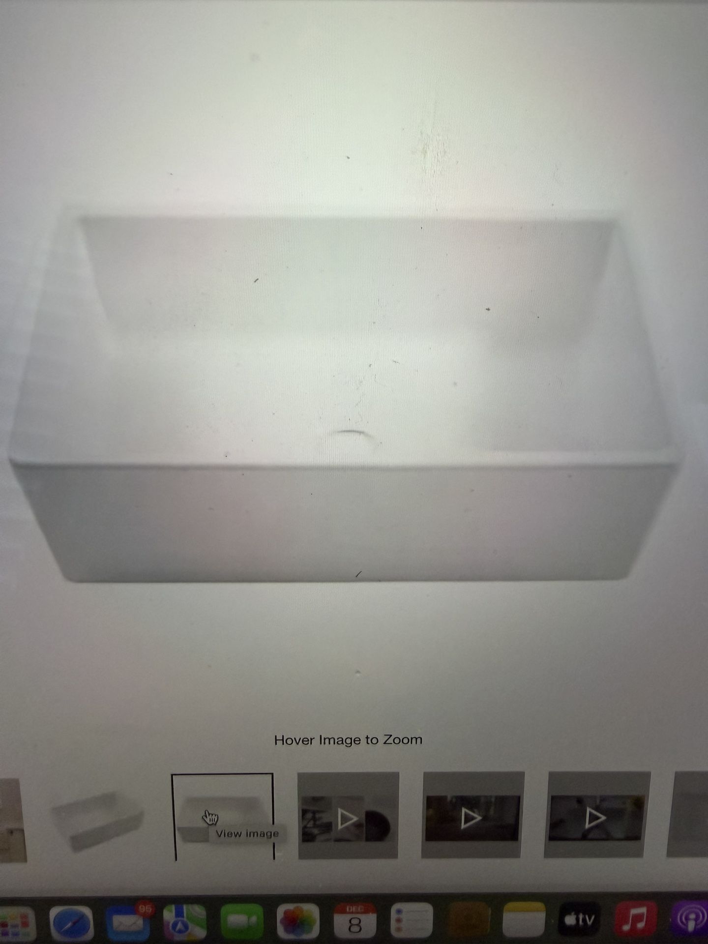 30in White Fire Clay Kitchen Farm Sink