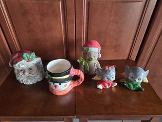 Ceramic Christmas Lot