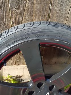22" Gloss Black Chevy Trailblazer SS OE Replica Wheels