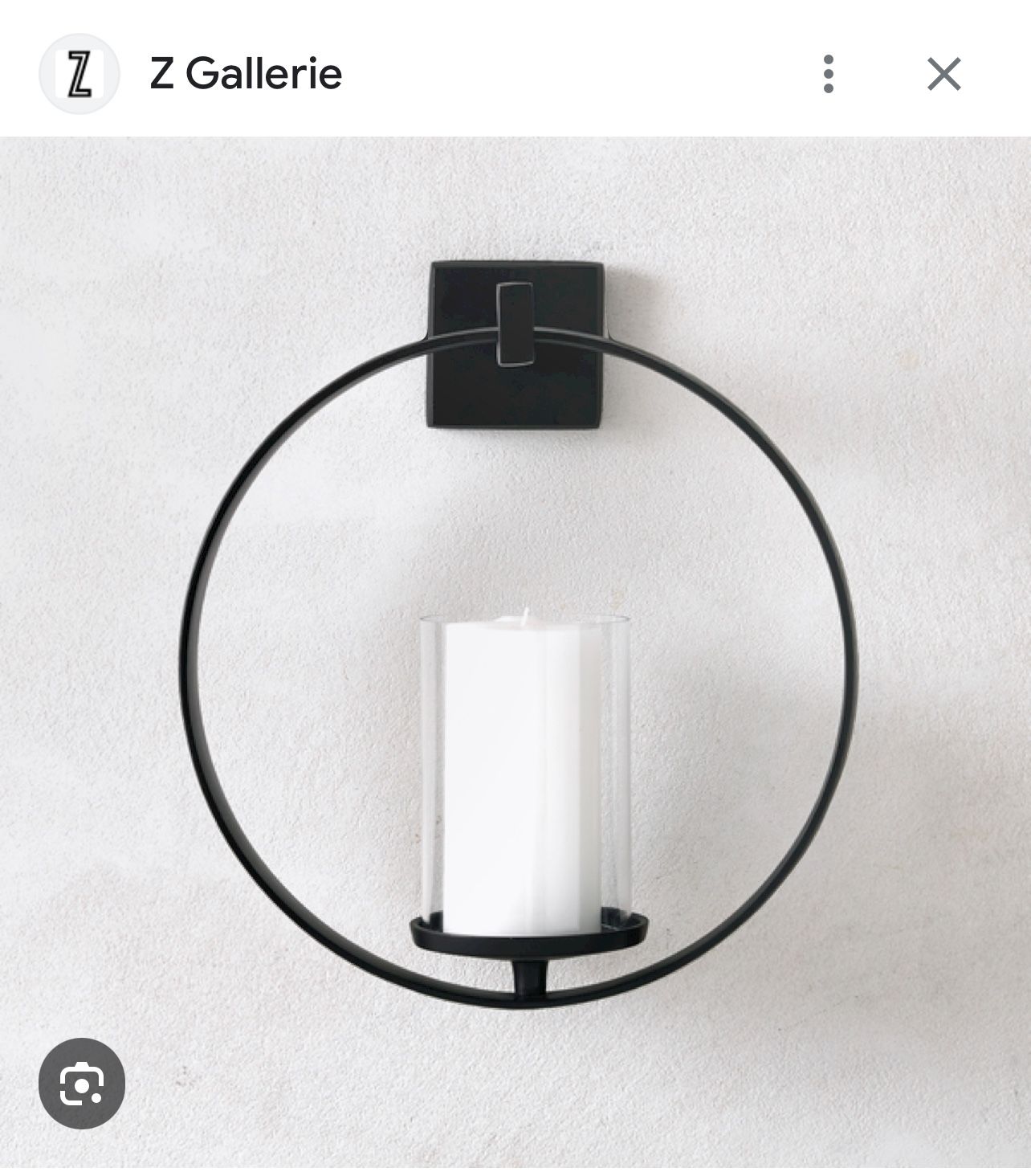 **BRAND NEW** ZGallerie Cirque Hanging Sconce