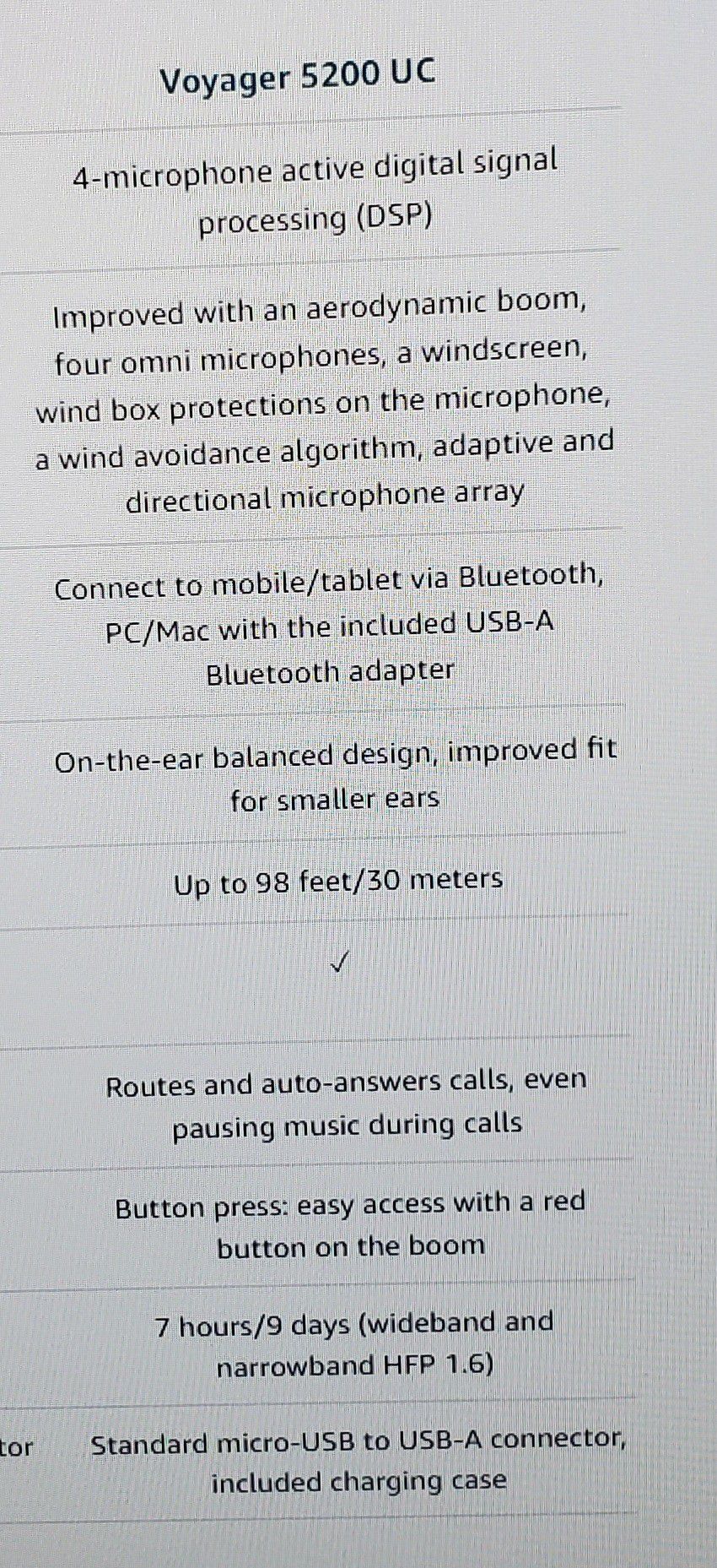 Plantronics Voyager Wireless Headset
