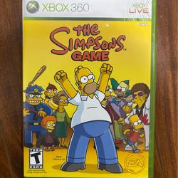 The Simpsons Game (Microsoft Xbox 360, 2007)