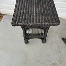 Wicker Table