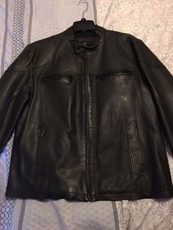 Men's INC Leather Jacket. Size XL. Like New!!