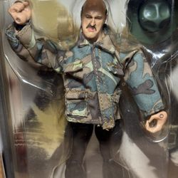 WWE WWF SGT. SLAUGHTER CLASSIC SUPERSTARS SERIES 27 JAKKS WRESTLING TOY FIGURE