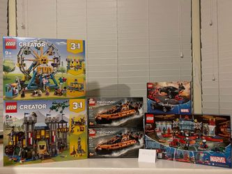 Multiple LEGO sets.  Prices in description. Bundle discounts available.
