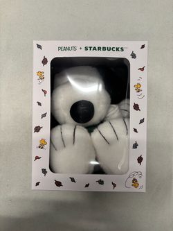 Starbucks X Snoopy plush collectible