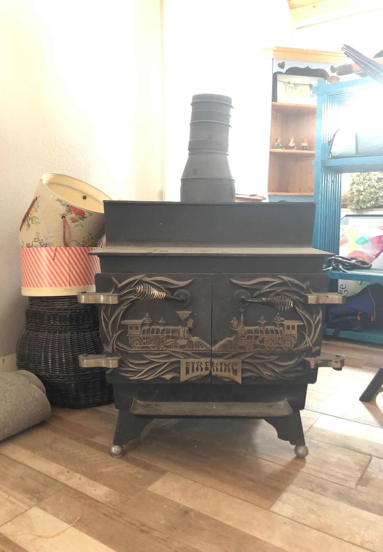 vintage-fire-king-wood-burning-stove-prescott-az-for-sale-in-groom