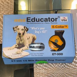 Dog E-collar Mini Educator ET-300 Training Collar 