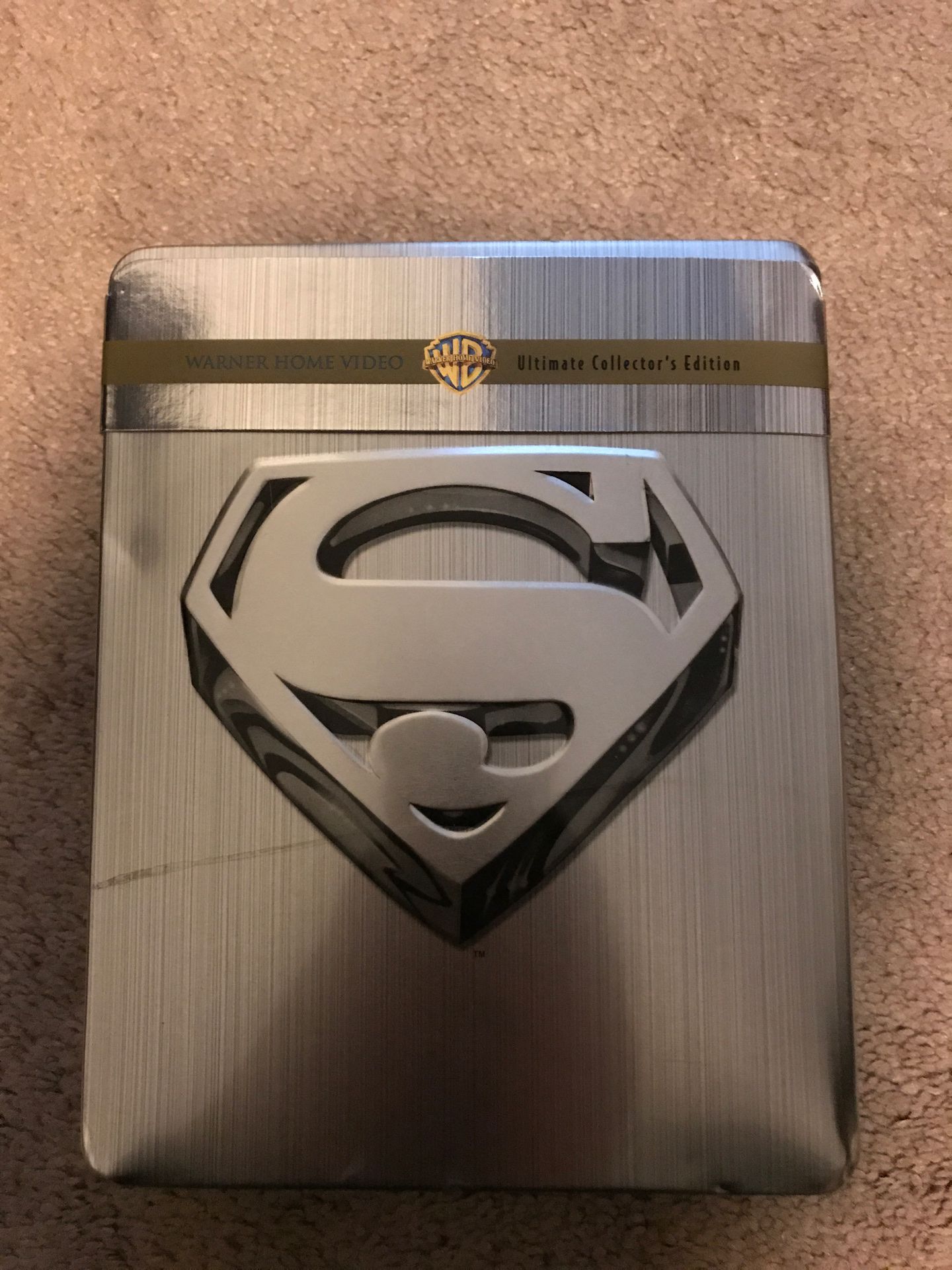 14 discs DVD Superman Ultramate collector’s edition metal box set