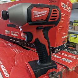 Milwaukee M18 18V Lithium-Ion Cordless 1/4 in. Hex Impact Driver (Tool-Only)

