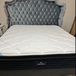 EXTRA TALL VINTAGE DESIGN BED 🛏️ 